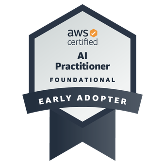 AWS Certified AI Practitioner badge